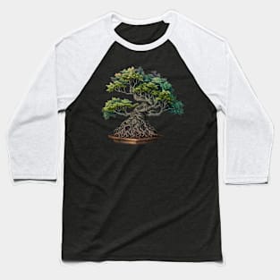 Hedera Helix Bonsai Baseball T-Shirt